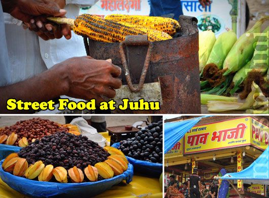 Street food at Juhu (photo courtesy | Bharti Nair for MissMalini.com)