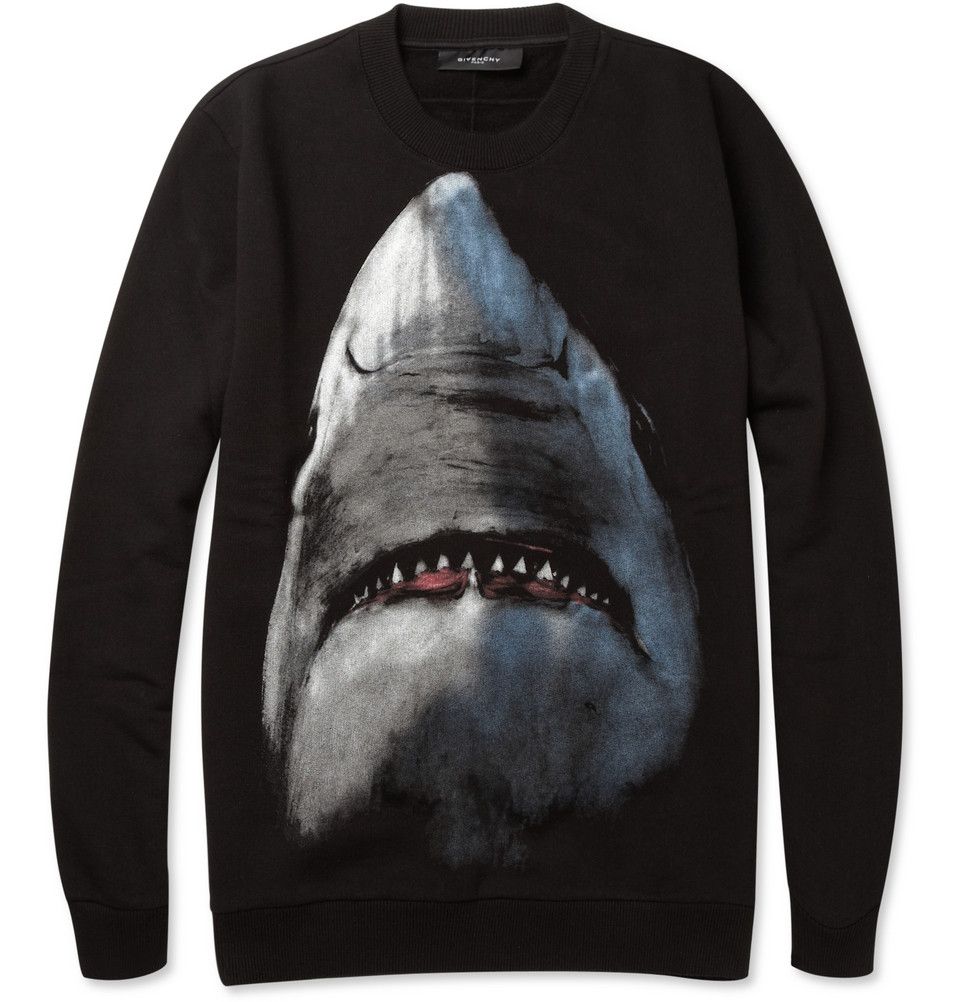 Givenchy Shark-Print Sweatshirt (Photo courtesy | Mr Porter)