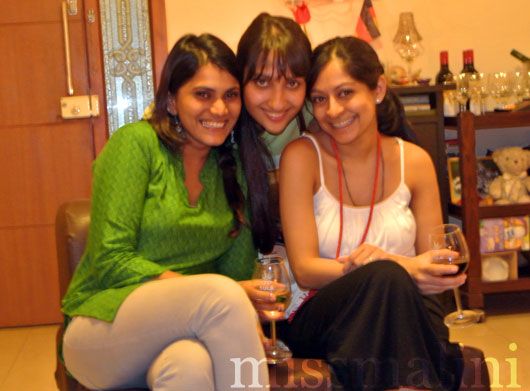 Trishna Mathews, Parul Kakad and Heena Jain