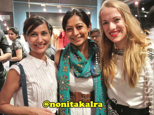Nonita Kalra, Heena Jain and Andrea Brown