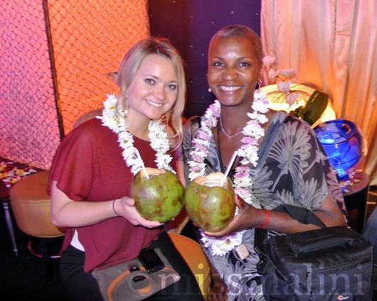 Lauren Bajdala-Brown (PR Manager, Reserve GB) and Sandrae Lawrence (Editor The Cocktail Lovers)