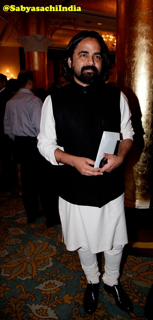 Designer Sabyasachi at the launch of Taj Khazana's Banarasi collection at Taj Mahal Palace