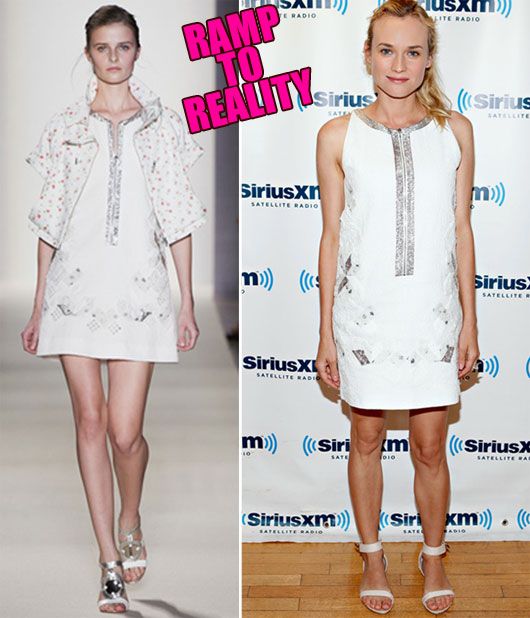 Ramp to Reality: Diane Kruger in Vanessa Bruno