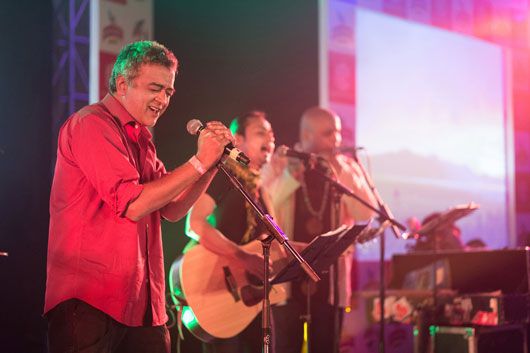 Lucky Ali performs live
