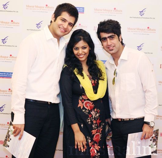 The actors in the film: Anshul Ramani, Juby Devasia and Vaibhav Wali