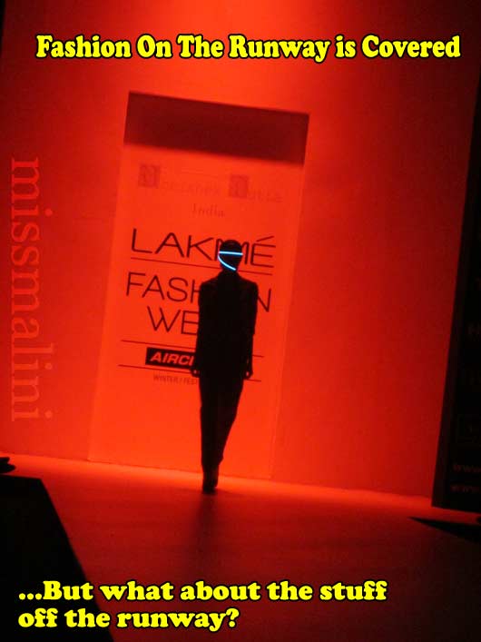 A still from the opening of a show at Lakmé Fashion Week winter/festive '12