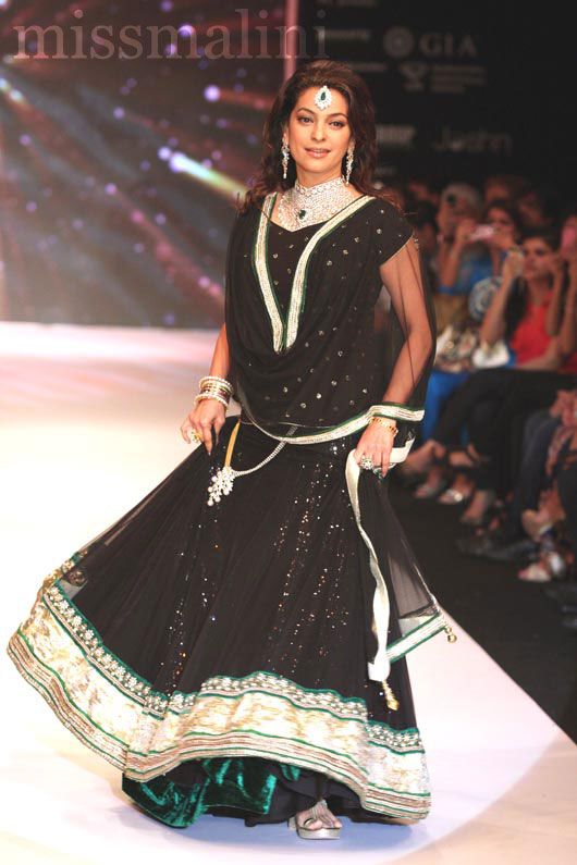 Hot or Not? Juhi Chawla at India International Fashion Week