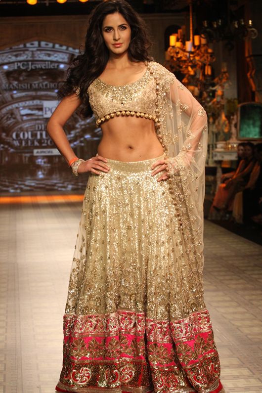 Katrina Kaif on the ramp for Manish Malhotra