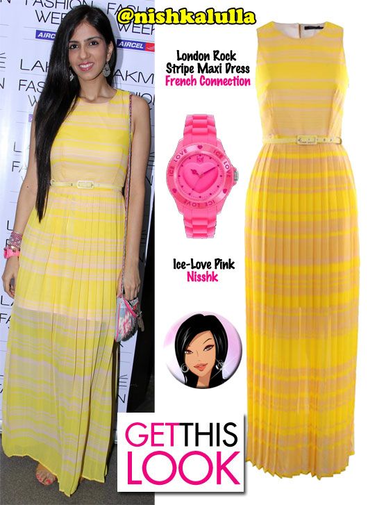 Get This Look : Nishka Lulla in French Connection