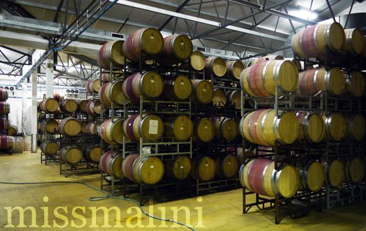 Barrel room