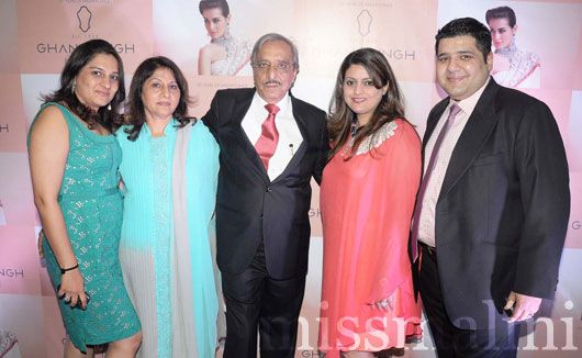 The Ghanasingh family with friends