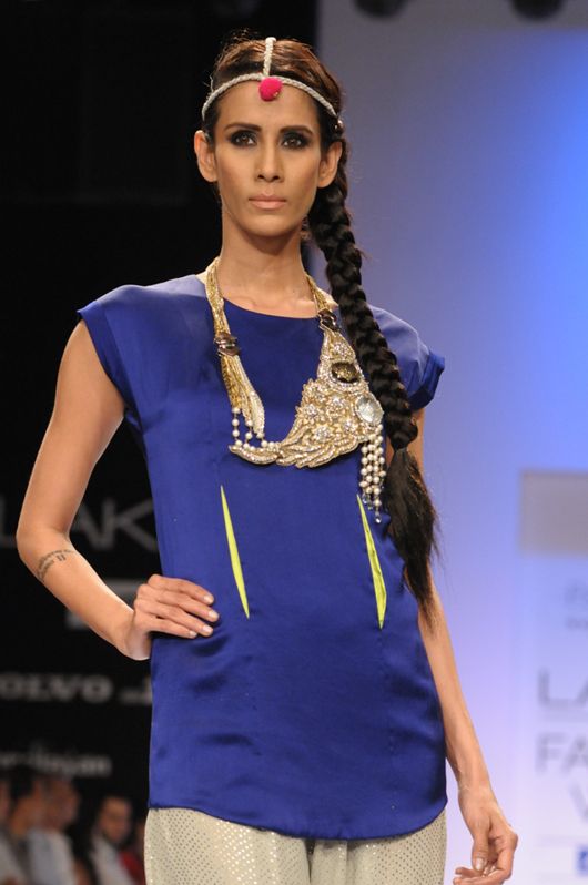 Kavita Kharayat wears a Payal Singhal creation