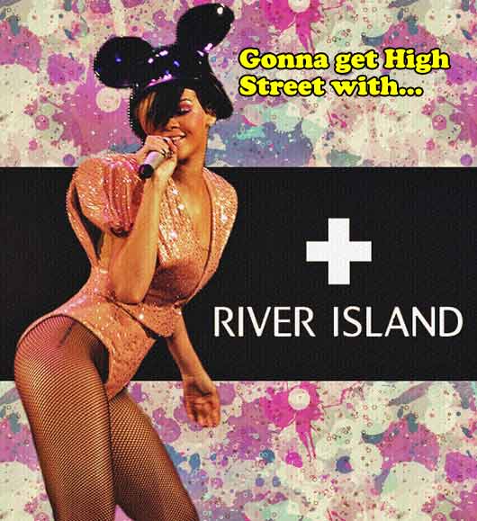 Rihanna to design clothing line for high street store River Island