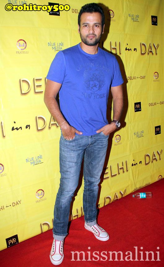 Rohit Roy at Delhi in a Day Press Screening
