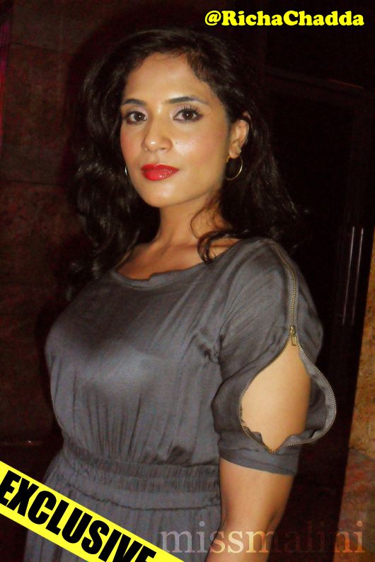 Richa Chadda (pic: Ranjit Rodricks for MissMalini)