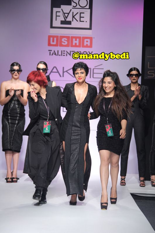 “Black is Beautiful” for Sofake on Day-2 at Lakmé Fashion Week