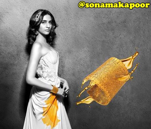 Sonam Kapoor in Amrapali for the IIJW 2012 campaign