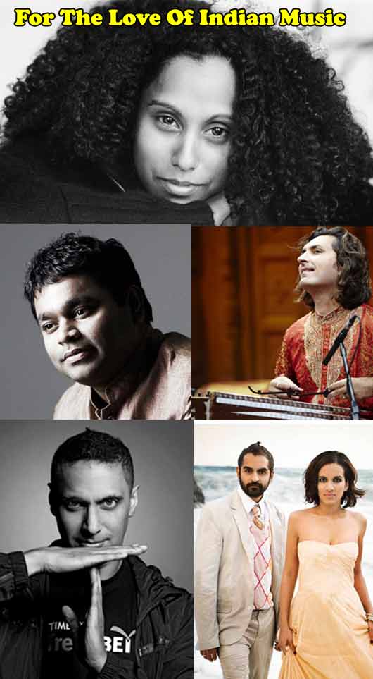 Indian Classical Contemporary and World Musicians