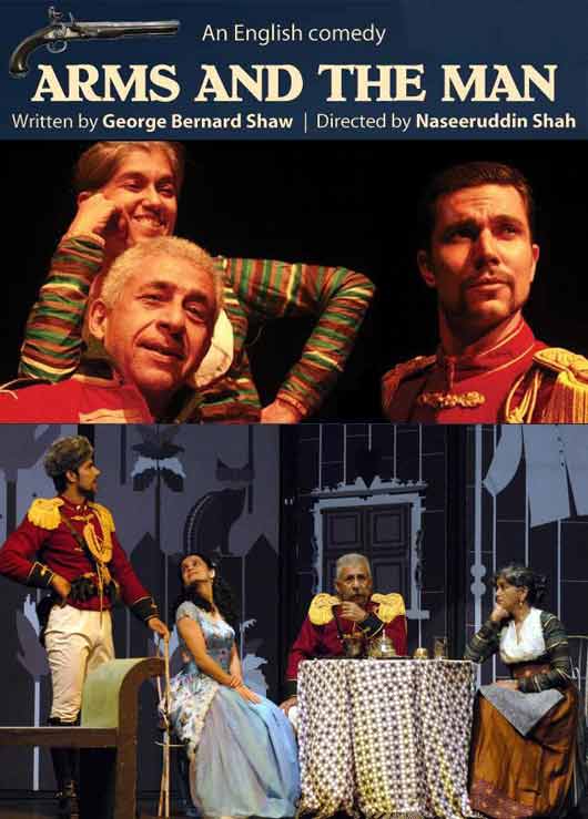 Motley presents Naseeruddin Shah in "The Arms And The Man"