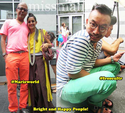 Colour block Narendra Kumar and Payal Khandwala; Sailex