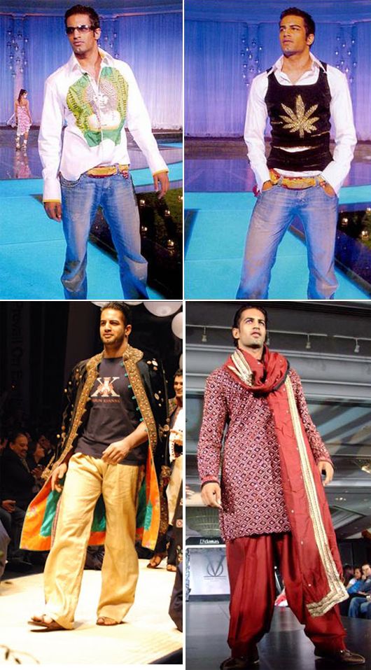 Upen Patel was a regular on the ramp a few years ago
