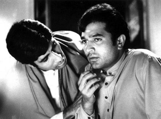 Amitabh Bachchan and Rajesh Khanna