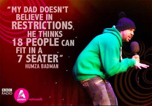 Humza Badman on the BBC Asian Network
