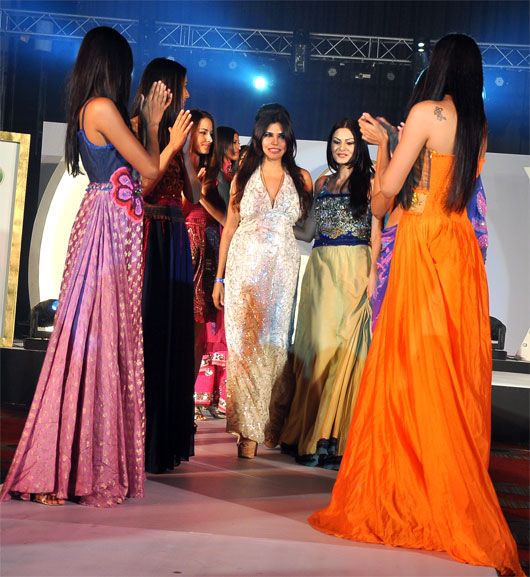Nisha JamVwal at the IPL Fashion Finale