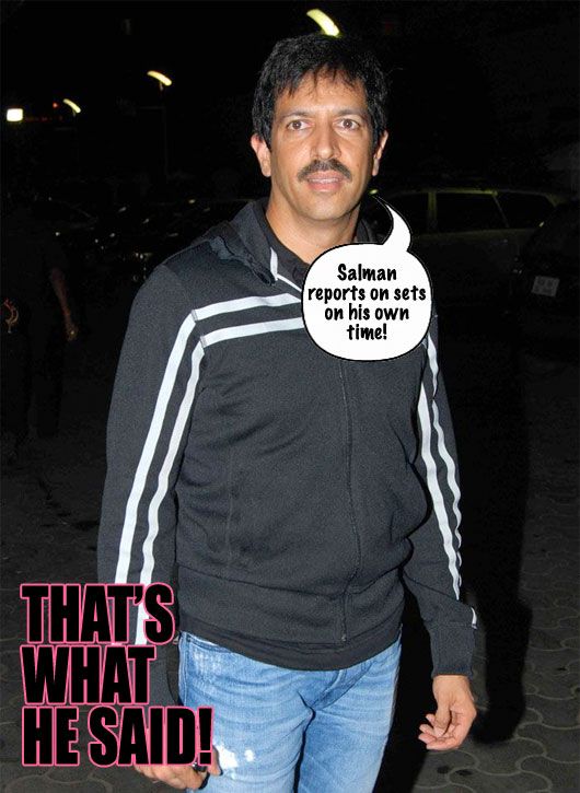 Kabir Khan Confirms Salman-Katrina Tiff on ‘Ek Tha Tiger’ Sets