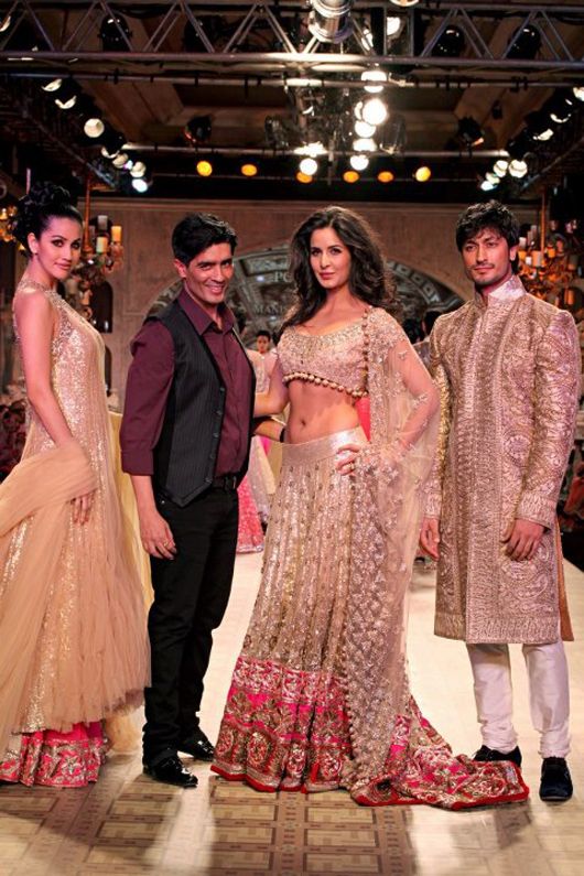 Manish with Katrina and Vidyut