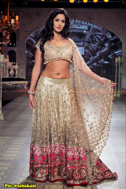 Katrina Kaif in Manish Malhotra couture