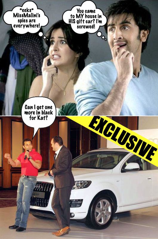 Exclusive! Spotted: Katrina Kaif Leaving Ranbir Kapoor’s House