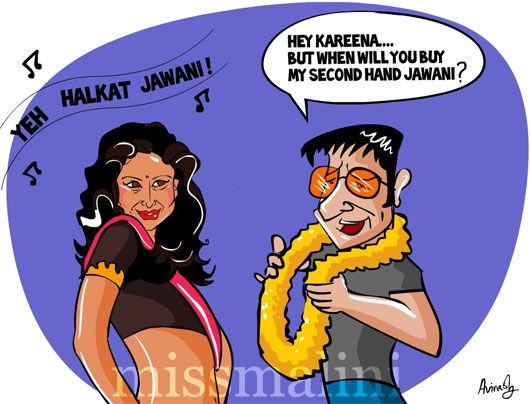 MissMalini Bollywood Cartoon