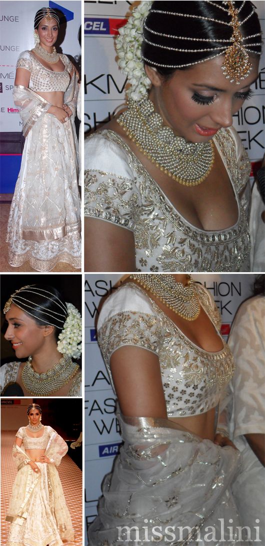 Preeti Desai Makes a Stunning Bride for Anita Dongre at Lakmé Fashion Week