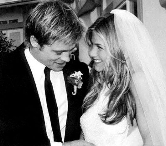 Brad Pitt & Jennifer Aniston  Wedding Day