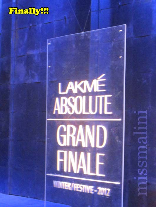Lakmé Fashion Week Grand Finale backdrop