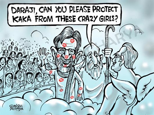 Satish Acharya's cartoon