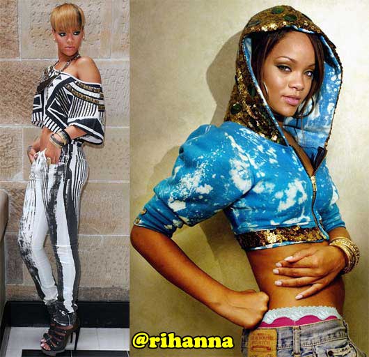 Rihanna's past ghetto fabulous looks