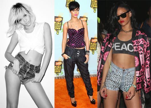 Super shirts and sexy tops - Rihanna dishes 'em all!