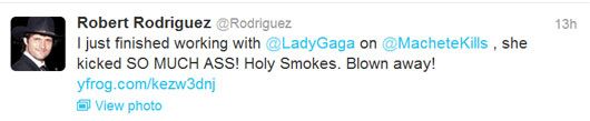 Robert Rodriguez tweet