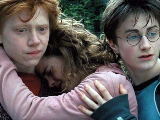 Ron, Hermione, Harry