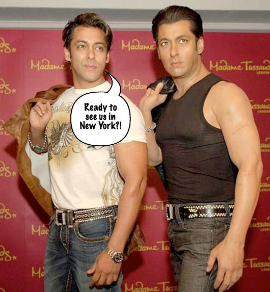 Salman Khan Replaces Shah Rukh Khan at Madam Tussauds, NY!