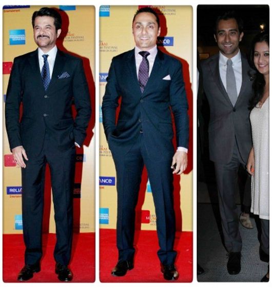 Anil Kapoor, Rahul Bose & Rahul Khanna Suit Up!