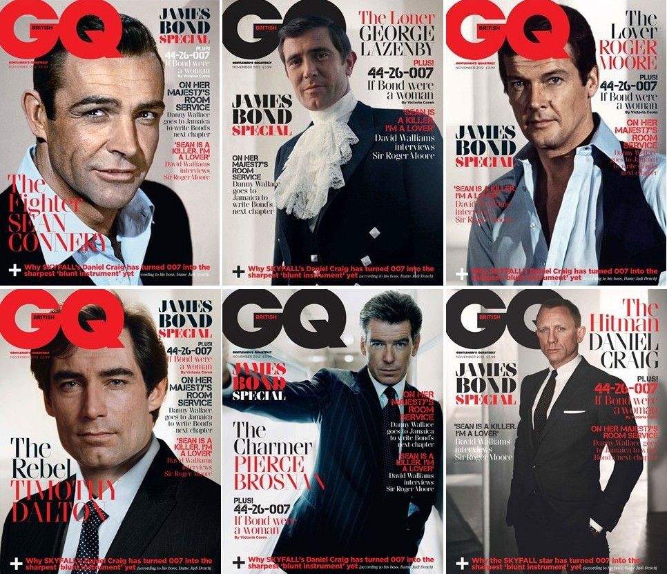 British GQ's Bond issue (Photo courtesy | British GQ)