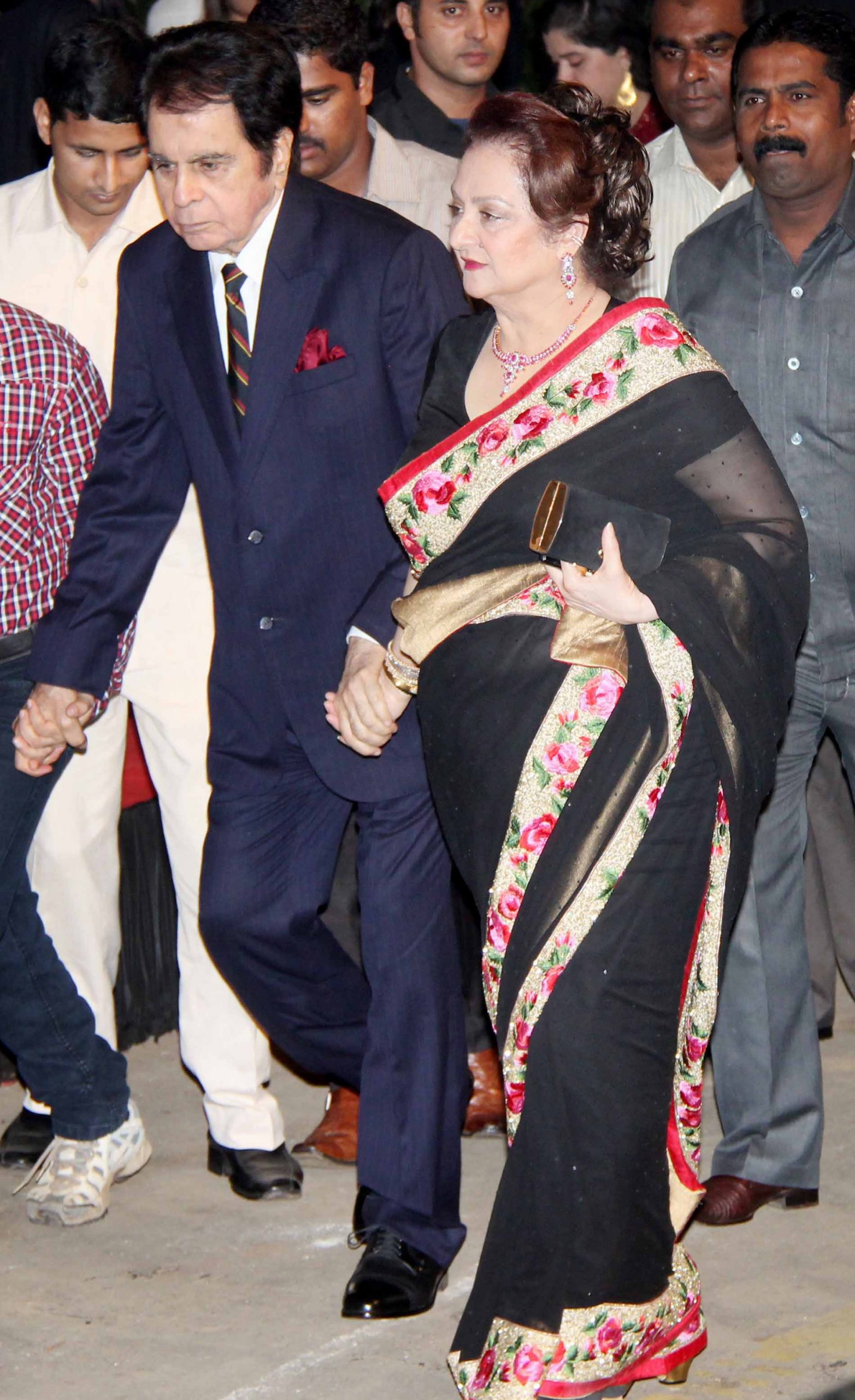 Dilip Kumar & Saira Banu at Amitabh Bachchan's 70th birthday party