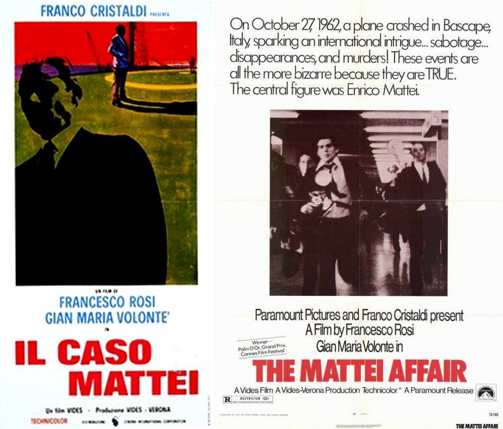 "Il caso Mattei" poster