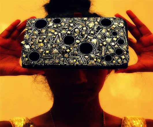 A clutch from the Felix Bendish Spring / Summer 2013 line