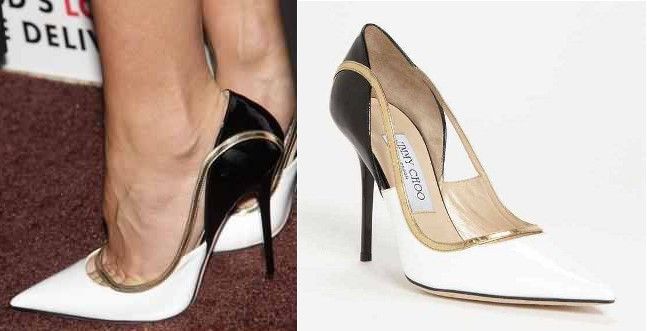 Gwyneth Paltrow in Jimmy Choo 'Vero' pumps at God's Love We Deliver 2012 Golden Heart Award (Photo courtesy | Nordstrom)