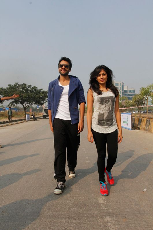 Actor Jackky Bhagnani and Neeru Bajwa join Max Bupa Walk for Health