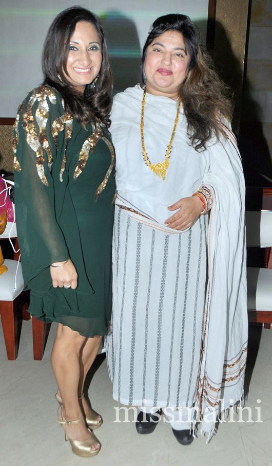 Biba Singh with Dolly Bindra